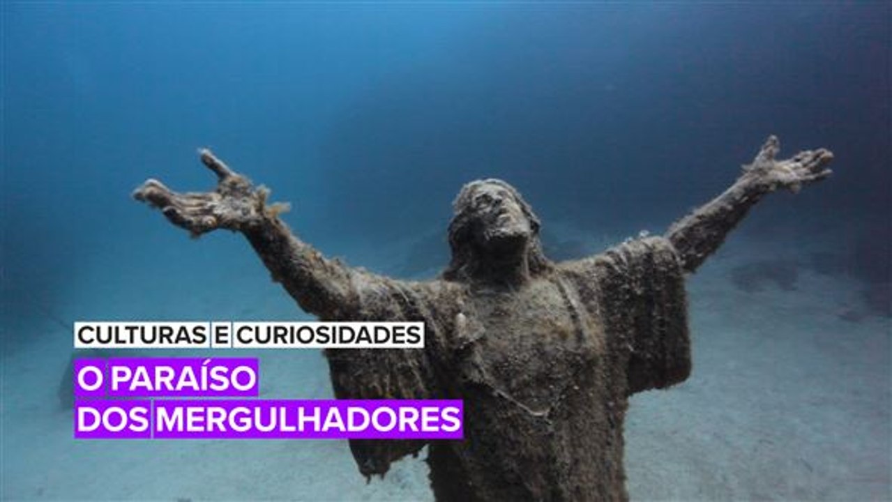 O Jesus debaixo d`água