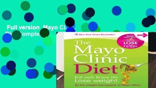 Full version  Mayo Clinic Diet Complete