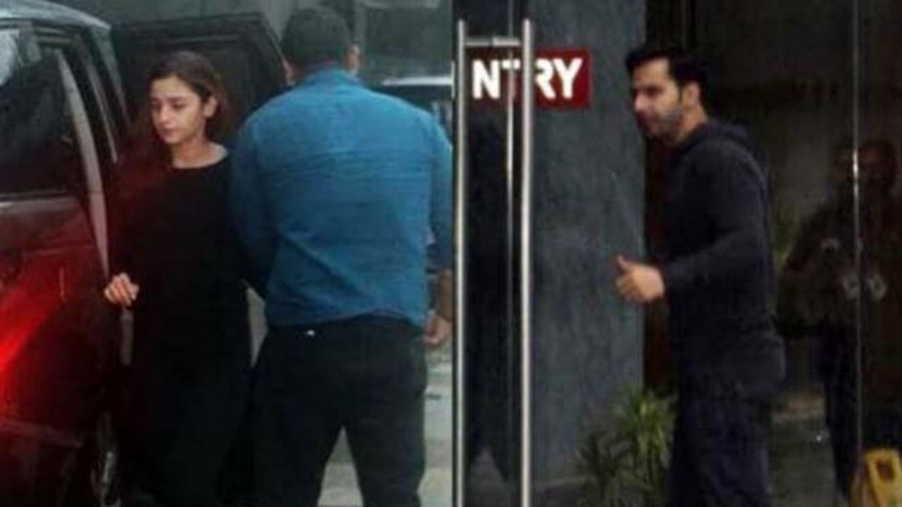Alia Bhatt and Varun Dhawan visit at Karan Johar; Here's why| FilmiBeat