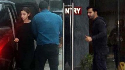 Alia Bhatt and Varun Dhawan visit at Karan Johar; Here's why| FilmiBeat