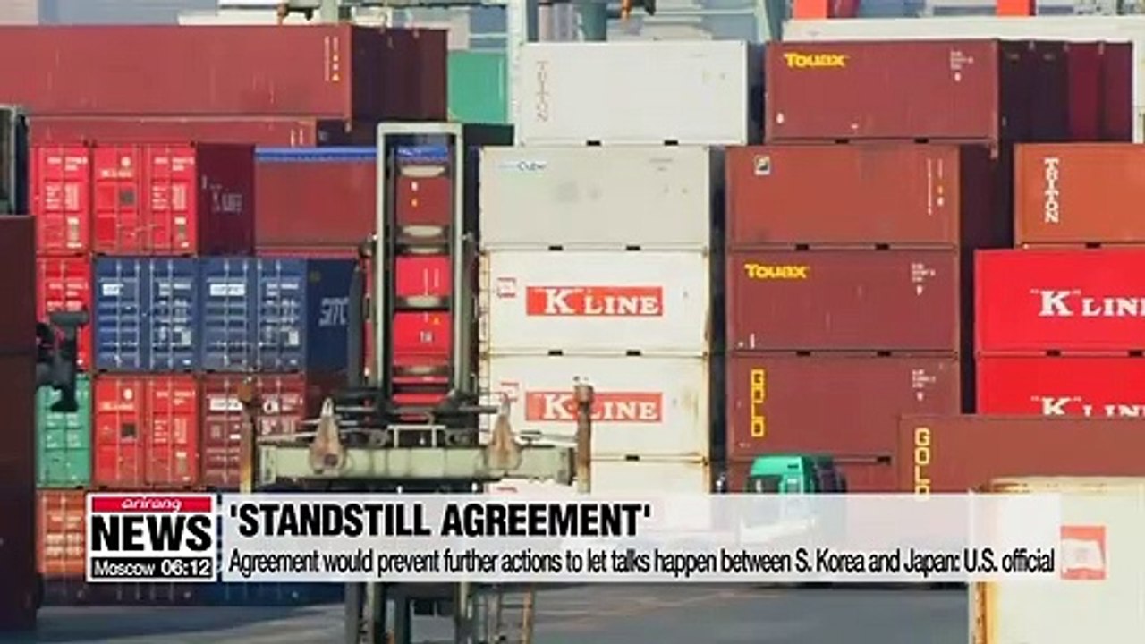 U.S. suggests S. Korea, Japan sign 'standstill agreement' to buy time for trade talks: Reuters
