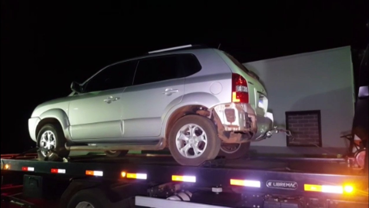 Tucson tomada em assalto é recuperada pela PM