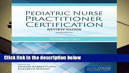 [Doc] Pediatric Nurse Practitioner Certification Review Guide