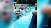 Yapay dalga havuzunda arıza: Dalgalar arasında kalan 44 kişi yaralandı