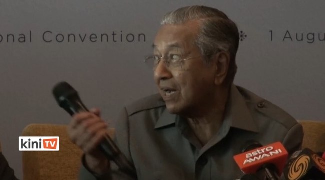 Penganjur halang media tanya soalan, Dr M redakan keadaan