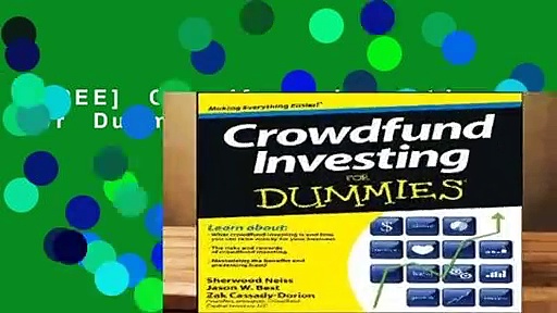 [FREE] Crowdfund Investing For Dummies