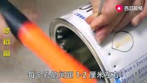 【Waste utilization - milk powder bucket】奶粉罐不要扔，在上面打几个洞放在房间里，全家人抢着用，太棒了