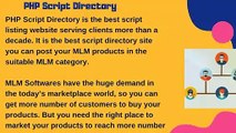 MLM Softwares - PHP MLM Scripts - Multi Level Marketing Software - Readymade PHP MLM Softwares