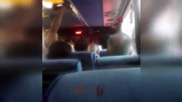 Otobüsüne çarpan kamyonu, kovalayan otobüs şoförüne kendi yolcularından dayak