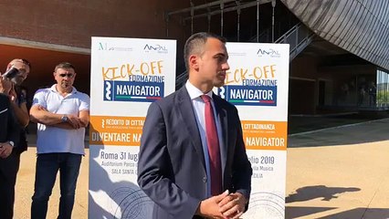 Di Maio da Roma per la giornata di formazione di Anpal con i Navigator (31.07.19)