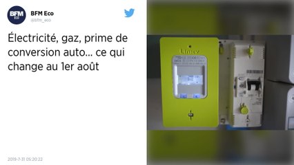 Prime à la conversion, gaz, électricité… Ce qui va changer au 1er août