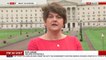 Arlene Foster says the backstop 'drives a coach and horses' through the good friday agreement