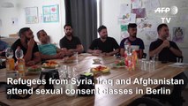 In Berlin, refugees take classes on sexual consent