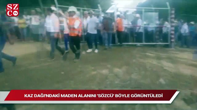 Sözcü Kaz Dağları’ndaki ağaç kıyımını böyle görüntüledi