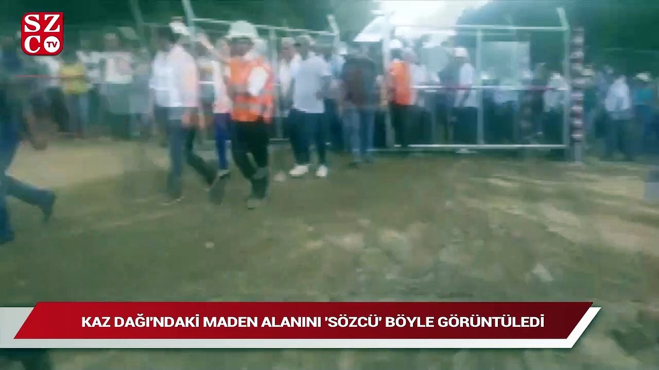 Sözcü Kaz Dağları’ndaki ağaç kıyımını böyle görüntüledi