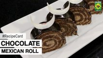 Chocolate Mexican Roll Recipe Card | Masala TV