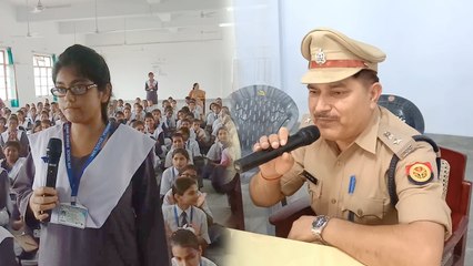 उन्नाव रेप पीड़िता का हवाला देकर छात्रा ने पूछ लिया ये सवाल, हड़बड़ा गए एएसपी!