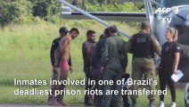 Inmates behind Brazil deadly prison riot transferred