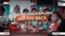 Tumbuhkan Niat Baca, Sebuah Pos Kamling Disulap Jadi Pos Baca