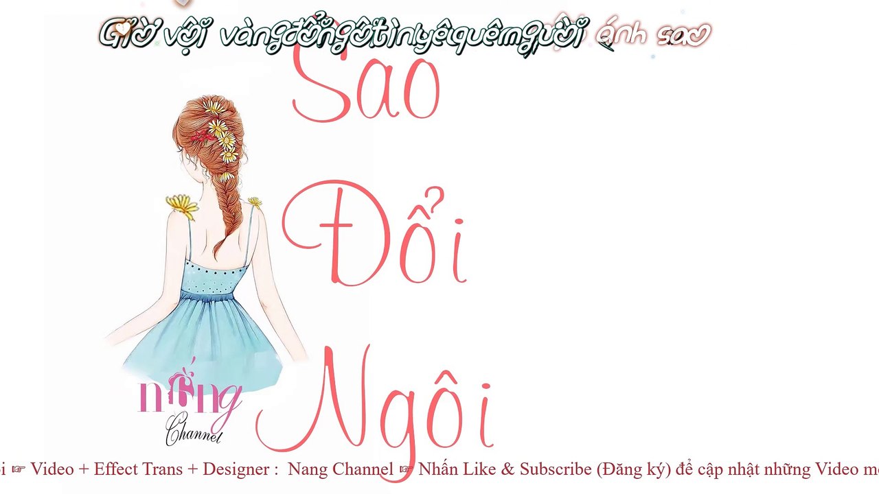 Lyrics Sao Doi Ngoi