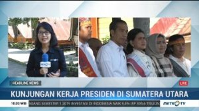 Hari Ketiga di Sumut, Jokowi Kunjungi Lokasi Wisata Huta Siallagan