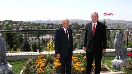 ANKARA Cumhurbaşkanı Erdoğan'dan, Bahçeli'ye ziyaret