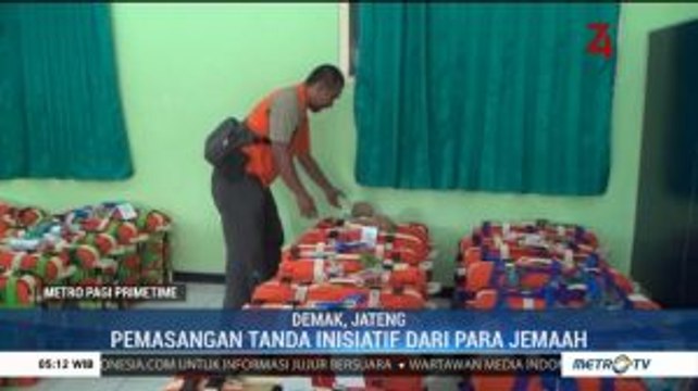 Jemaah Calhaj Asal Demak Pasang Tanda Unik pada Kopernya