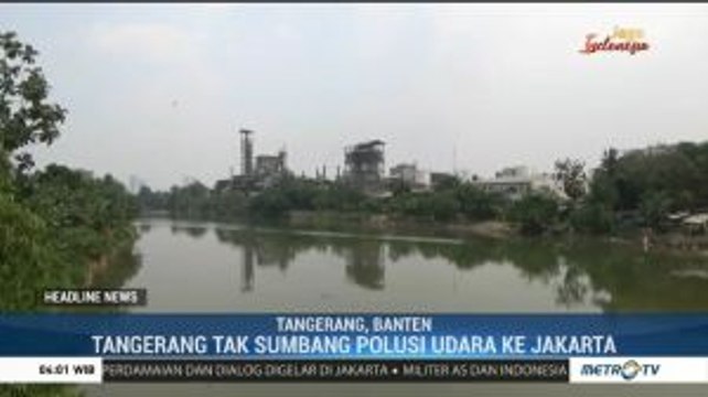 Kualitas Udara di Tangerang Masih Kategori Sedang