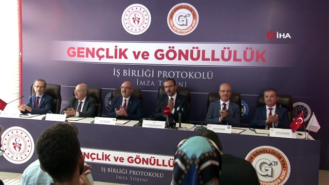 Gençlik ve Spor Bakanlığı, 5 üniversite ile 'Gençlik ve Gönüllülük İş Birliği' protokolü imzalandı
