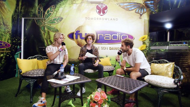 OFENBACH en interview sur Fun Radio à Tomorrowland 2019