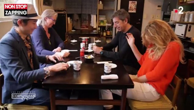 Michel Cymes et Adriana Karembeu goûtent du sperme de poisson (vidéo)