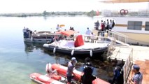 Fırat Nehri'nde kaybolan kişiyi arama çalışmaları sürüyor - ELAZIĞ