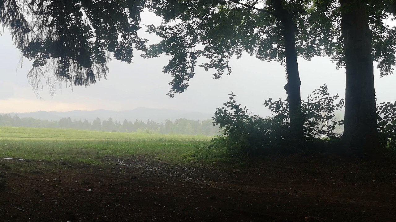 Lightning Strikes Close to Shelter