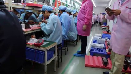 Akıllı Telefon uretimi - smart phone production - production de téléphones intelligents