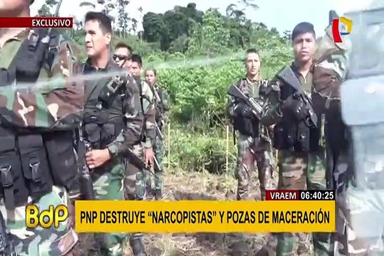 Vraem: Policía destruye pistas de aterrizaje clandestinas donde narcos realizaban intercambios