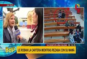 San Miguel: víctima de robo en Iglesia da detalles del suceso