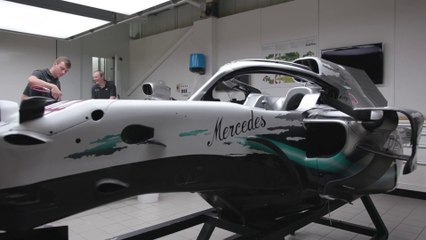 La historia de la decoración de Mercedes en el GP de Alemania