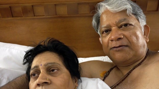 BDMV-48 Aruna & Hari Sharma relaxing in Suite 909 Embassy Suites Hilton Rogers NW Arkansas, USA May 12, 2019