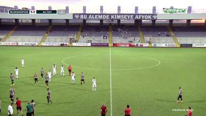 Hazırlık Maçı: Bursaspor - Altay 2. Yarı