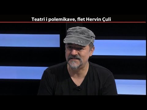Report TV -Drejtori Hervin Çuli zbulon kush i hoqi gërmat e Teatrit Kombëtar