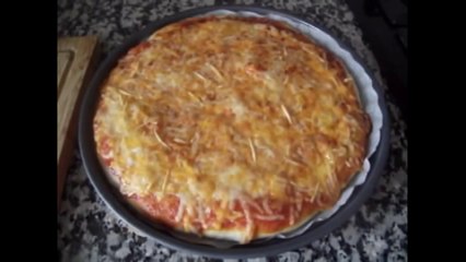 Four cheese pizza