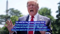 Trump Reelection Campaign Makes Almost $500k on Plastic Straws