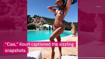 Kourtney Kardashian Poses for Bikini Photos on Her Italian Vacation and 40 Has Never Looked So Good