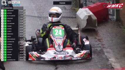 Jnr X30  Final Whilton Mill Kart Club Round 7