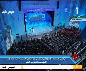 السيسى تشكيل مجموعات عمل شبابية معاونة لمؤسسات الدولة  لمتابعة المشروعات القومية الكبرى