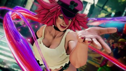 Street Fighter V - E. Honda, Lucia, and Poison Trailer