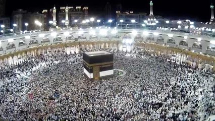 Hacı adayları kutsal topraklarda