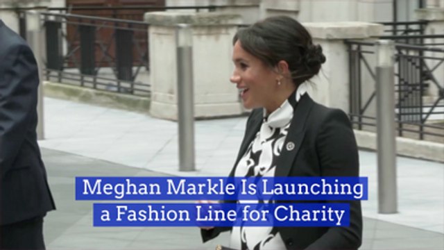 Meghan Markle Creates Fashion For Charity