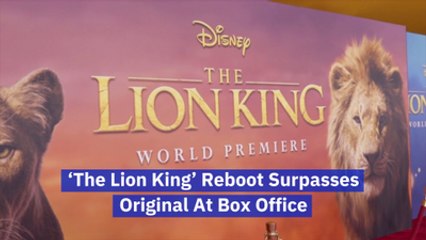 'The Lion King' Beats The Older Lion King