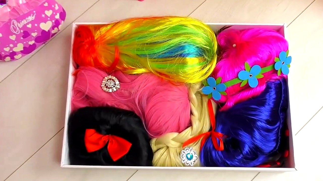 Kids Makeup My Little Pony with Colors Paints For Kids Alisa Pretend Play with Doll Collection